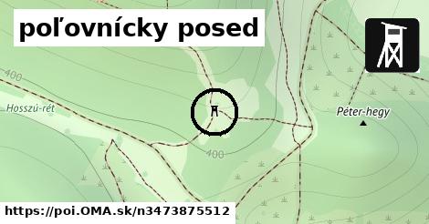 poľovnícky posed