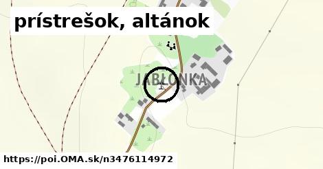 prístrešok, altánok