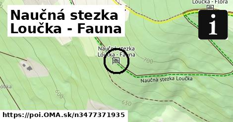 Naučná stezka Loučka - Fauna