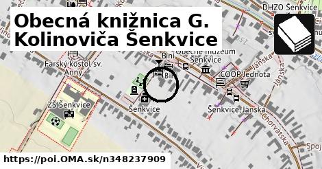 Obecná knižnica G. Kolinoviča Šenkvice