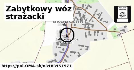 Zabytkowy wóz strażacki