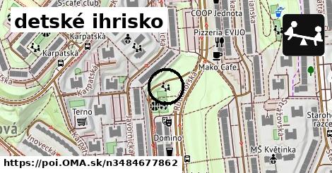 detské ihrisko