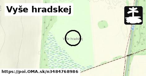 Vyše hradskej