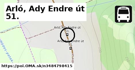 Arló, Ady Endre út 51.