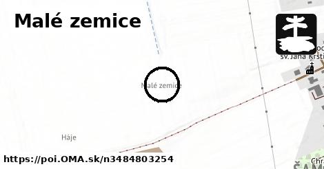 Malé zemice