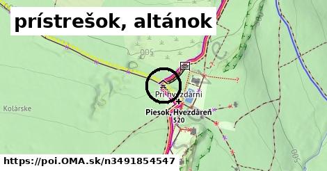 prístrešok, altánok