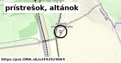 prístrešok, altánok