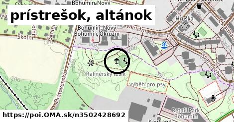 prístrešok, altánok