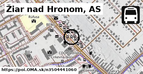 Žiar nad Hronom, AS