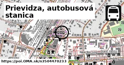 Prievidza, autobusová stanica