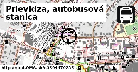 Prievidza, autobusová stanica