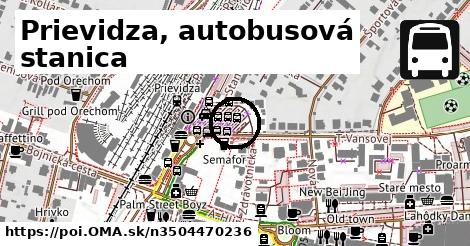 Prievidza, autobusová stanica