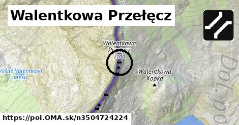 Walentkowa Przełęcz