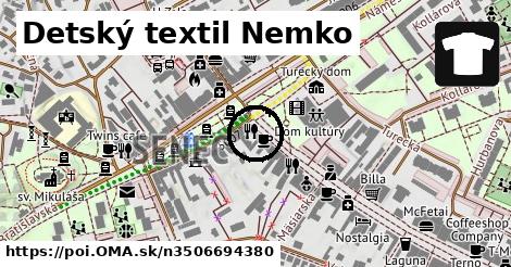 Detský textil Nemko