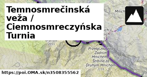 Temnosmrečinská veža / Ciemnosmreczyńska Turnia