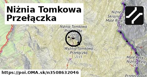 Niżnia Tomkowa Przełączka