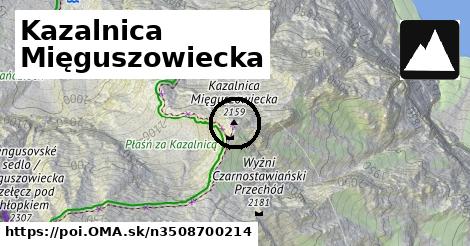 Kazalnica Mięguszowiecka