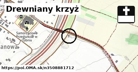 Drewniany krzyż