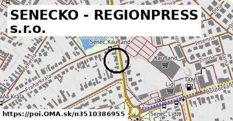 SENECKO - REGIONPRESS s.r.o.