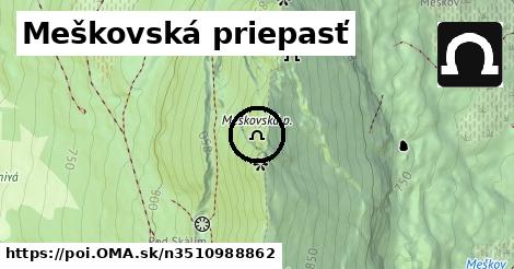 Meškovská priepasť