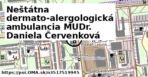 Neštátna dermato-alergologická ambulancia MUDr. Daniela Červenková