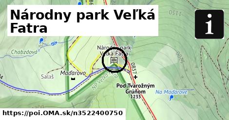 Národny park Veľká Fatra