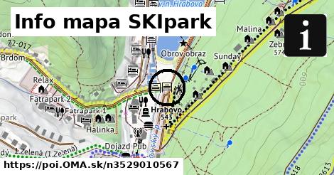 Info mapa SKIpark