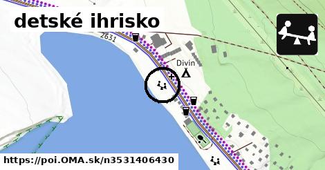 detské ihrisko