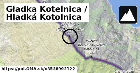 Gładka Kotelnica / Hladká Kotolnica