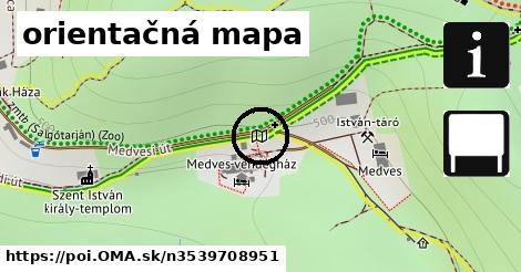 orientačná mapa