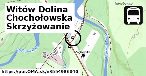 Witów Dolina Chochołowska Skrzyżowanie