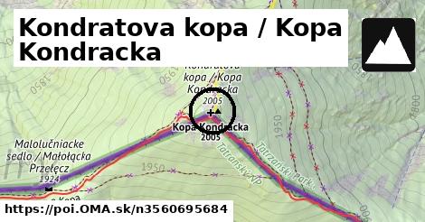 Kondratova kopa / Kopa Kondracka