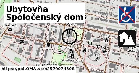 Ubytovňa Spoločenský dom