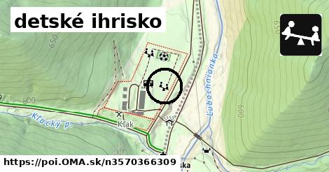 detské ihrisko