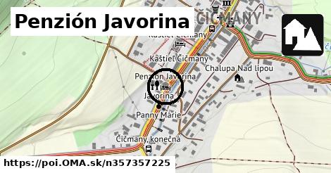 Penzión Javorina