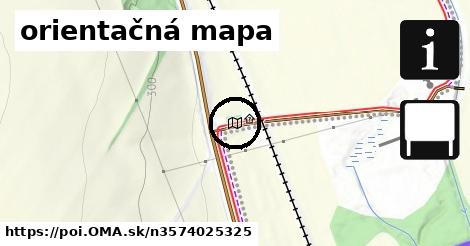 orientačná mapa