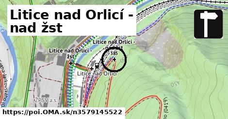 Litice nad Orlicí - nad žst