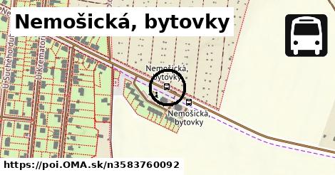 Nemošická, bytovky