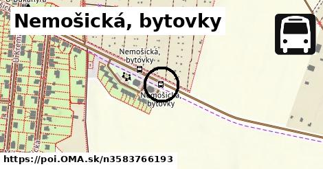 Nemošická, bytovky