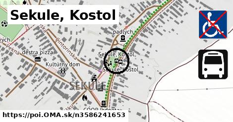 Sekule, Kostol