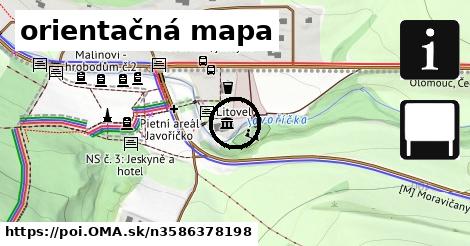 orientačná mapa