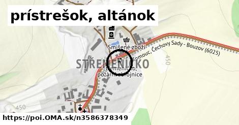 prístrešok, altánok