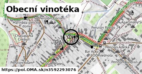 Obecní vinotéka