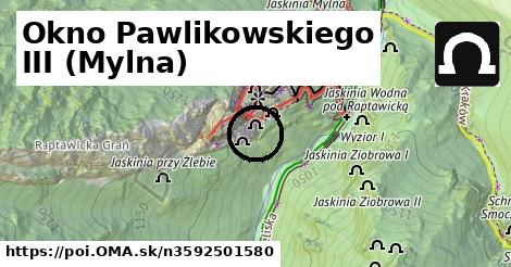 Okno Pawlikowskiego III (Mylna)