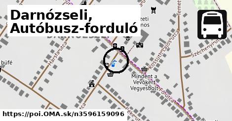 Darnózseli, Autóbusz-forduló