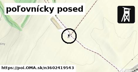 poľovnícky posed