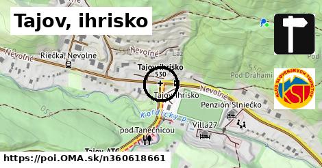 Tajov, ihrisko