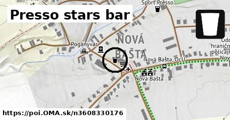 Presso stars bar