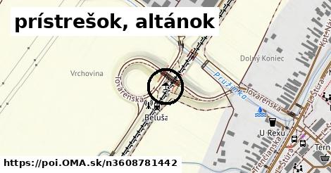 prístrešok, altánok