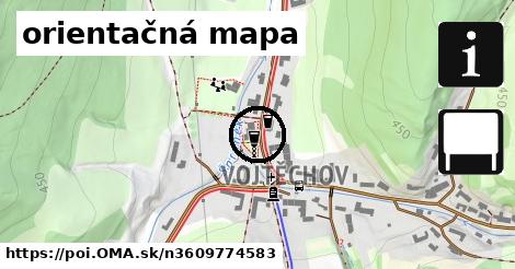 orientačná mapa